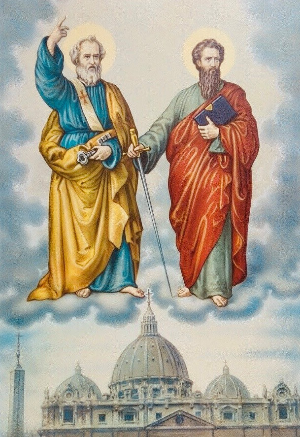 29 juin. Saint Pierre et saint Paul, Apôtres, martyrs. 66.  S%C3%A3o-Pedro-e-S%C3%A3o-Paulo1